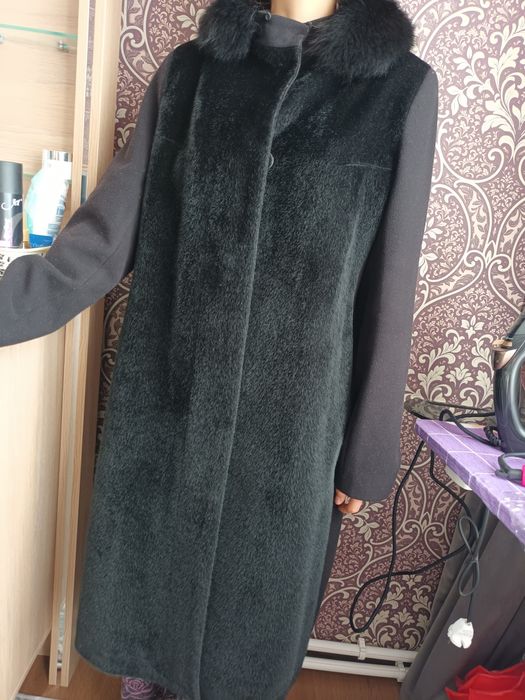Пальто женский чёрный