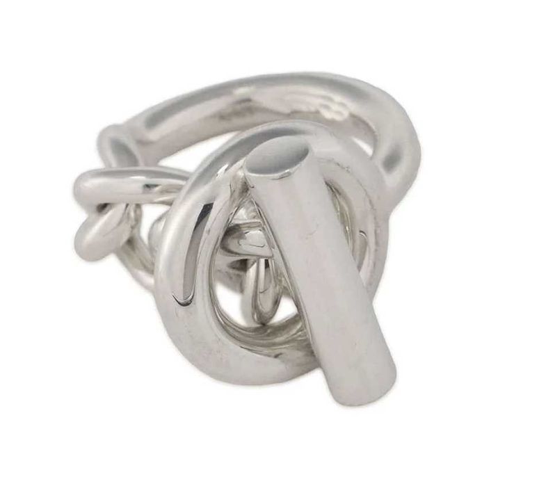 Hermes оригинален сребърен пръстен