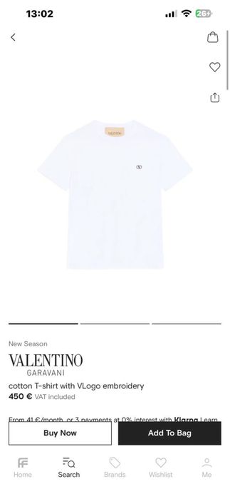 Tricou Valentino calitate Premium