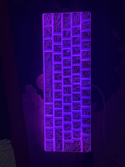 Игровая проводная клавиатура RGB 60% (61 клавиша)