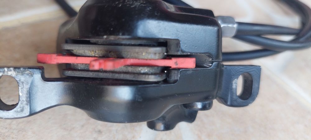 Frana spate Deore,pedala sosea Ultegra