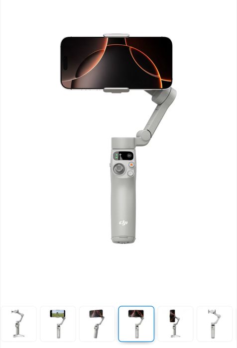 DJI Osmo Mobile 7, 3 Axe, Alb, sigilat, transport inclus