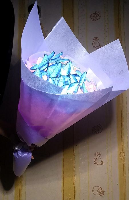 Букеты с бабочками