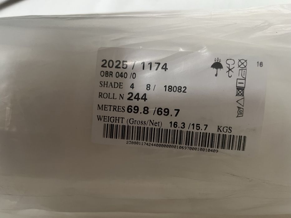 2 топа лен OBR 040 избелен / PFD /