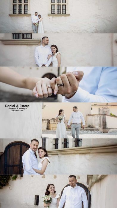[300 euro] 1+1 Fotograf + videograf (echipa) foto video nunta botez