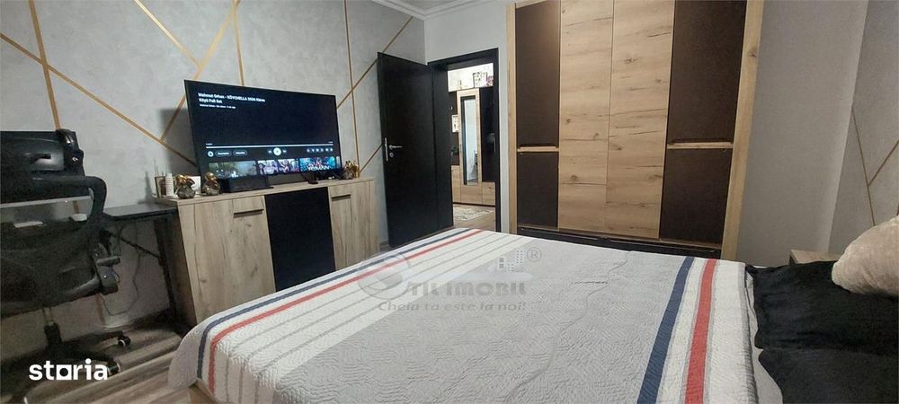 Apartament Bloc Nou Mobilat Si Utilat Parcare Zona Mall Moldova  Valea