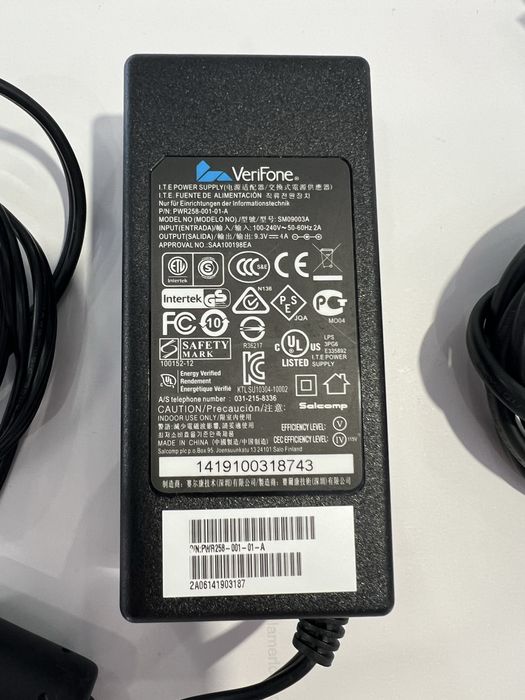 Alimentator VeriFone 9.3V 4A (PWR258-001-01-A / SM09003A) POS