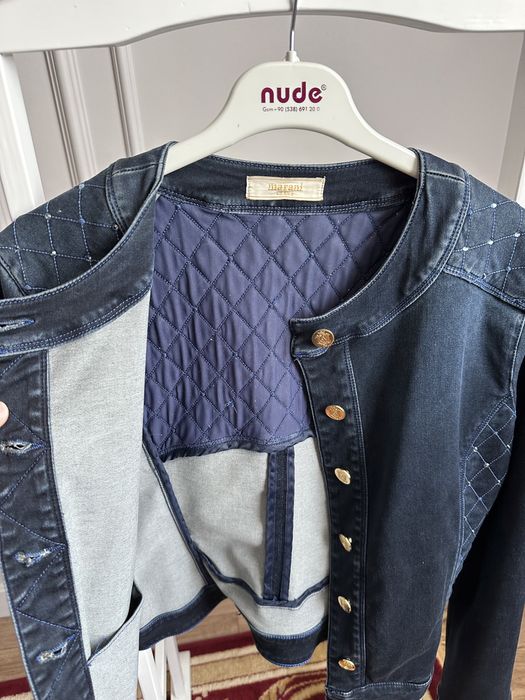 Джинсовый костюм 44