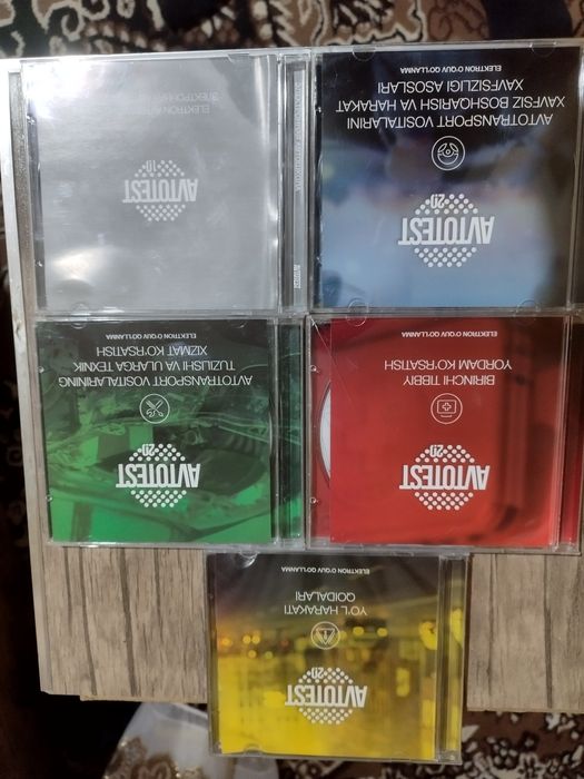 Авто тестлар бешта диск