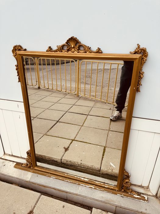 Голямо винтидж огледало в нео-бароков стил