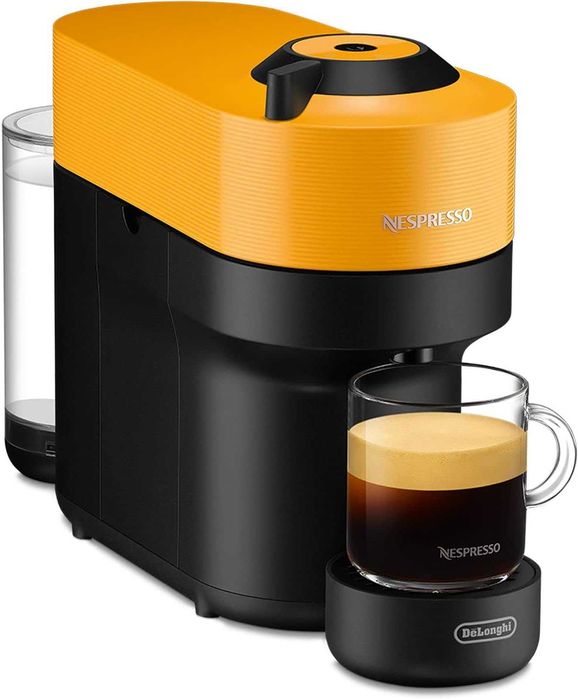 Еспресо машина Nespresso by De'Longhi Vertuo Pop ENV90.B, Жълто