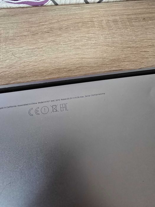 MacBook Pro 15 | i7 | 16GB | 500GB |