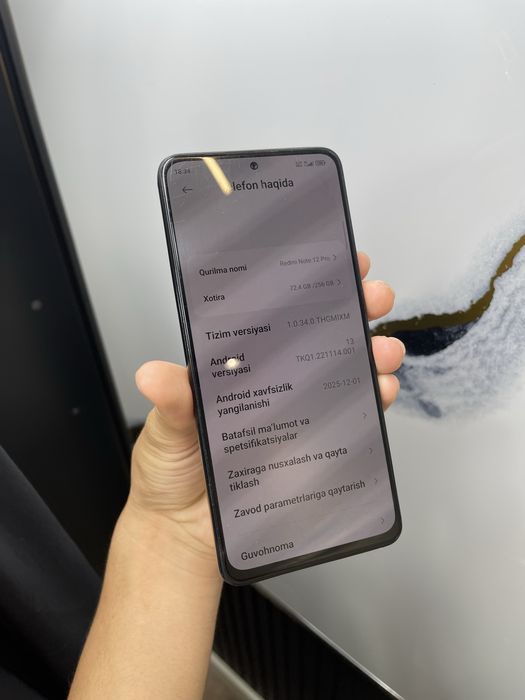 Redmi note12 pro 256