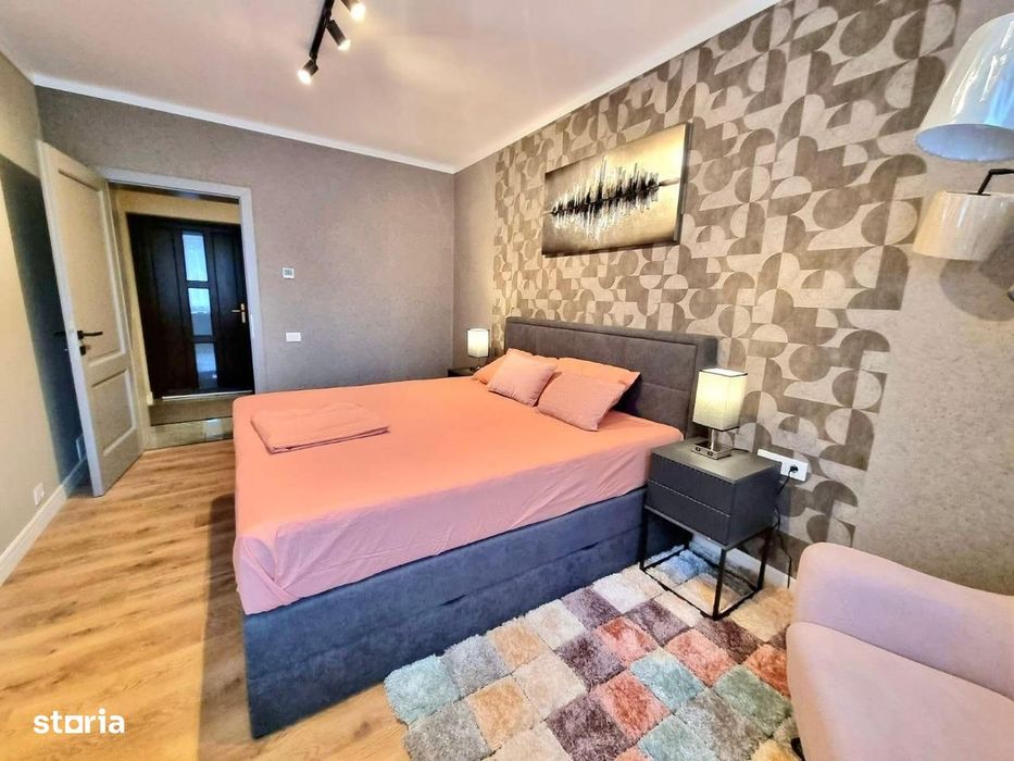 Apartament premium 2 camere, zonă centrală, prima închiriere + parcare