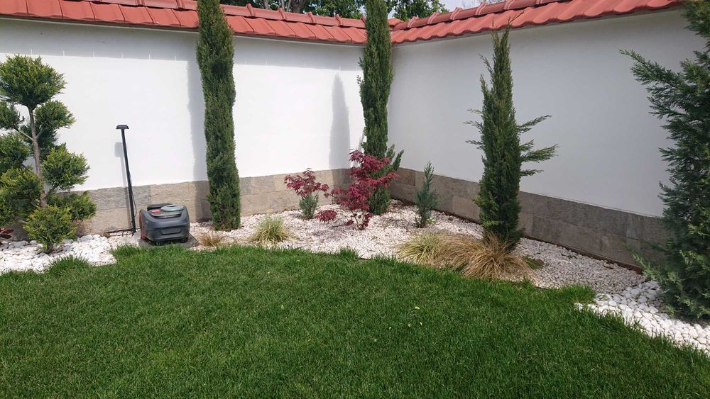 Цялостно изграждане на градини,Тревен чим,Нап. системи,Профи Поддръжка