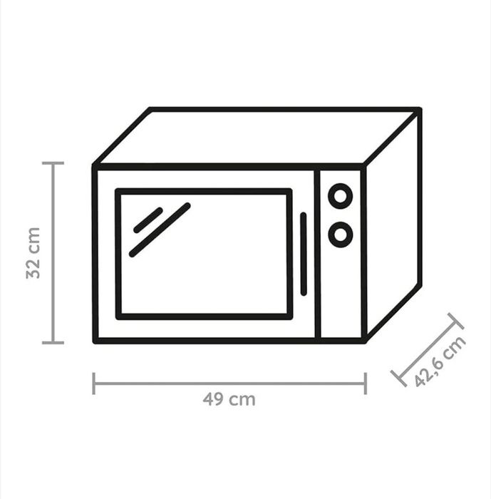 Микровълнова фурна 25л  с грил Bauknecht MW 427 SL