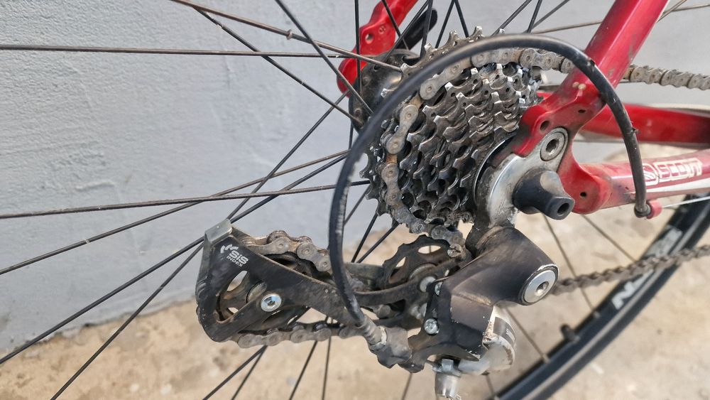 Bicicleta cursiera Scott, Schimb Mtb