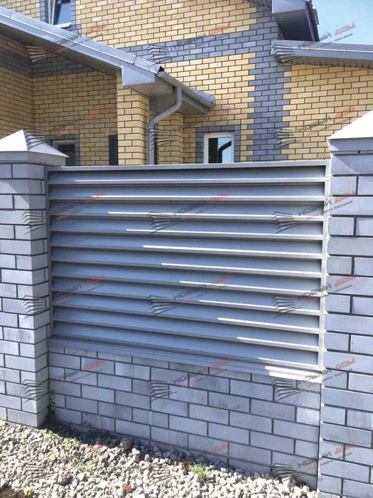 Забор жалюзи еврозабор