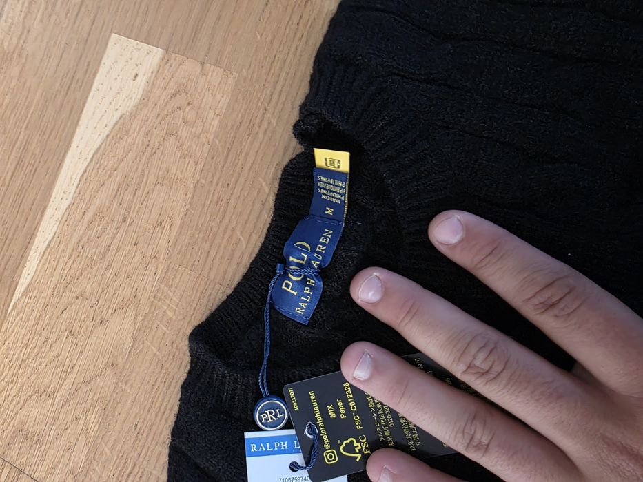Ralph Lauren sweater Negru m