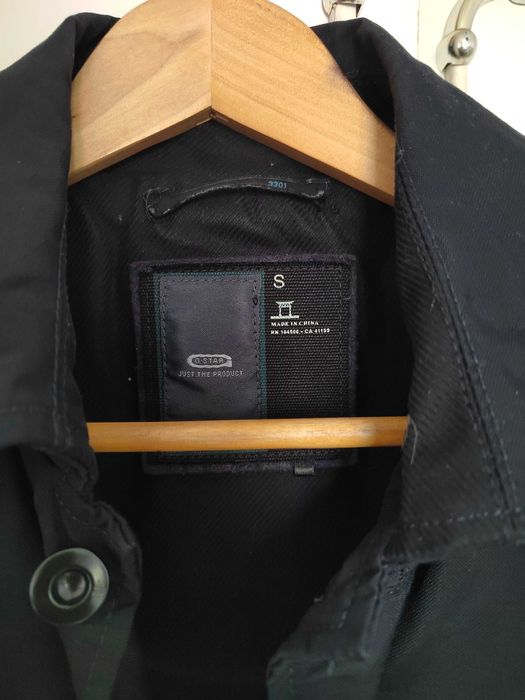 Дамски тренч от аутлет, G-Star RAW, размер XS, тъмносин, втален