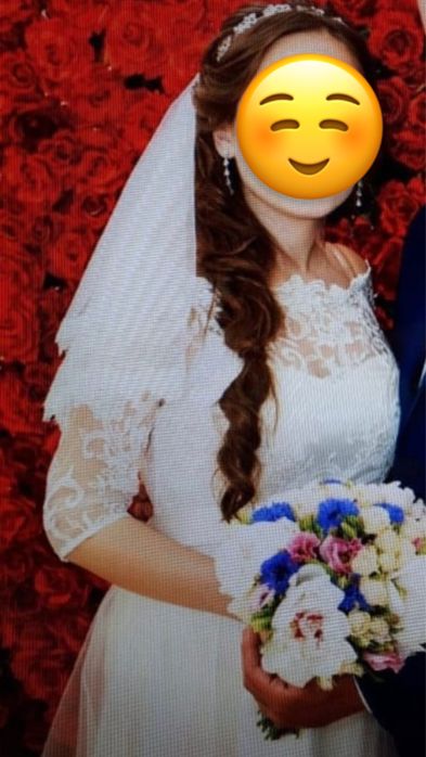 Свадебное платье в идеальном состоянии