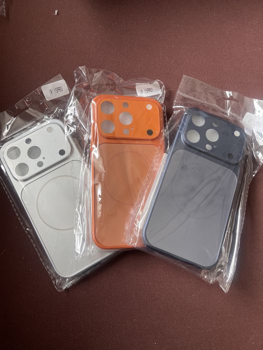 Кейс(калъф) за Iphone 15 pro 3-цвята