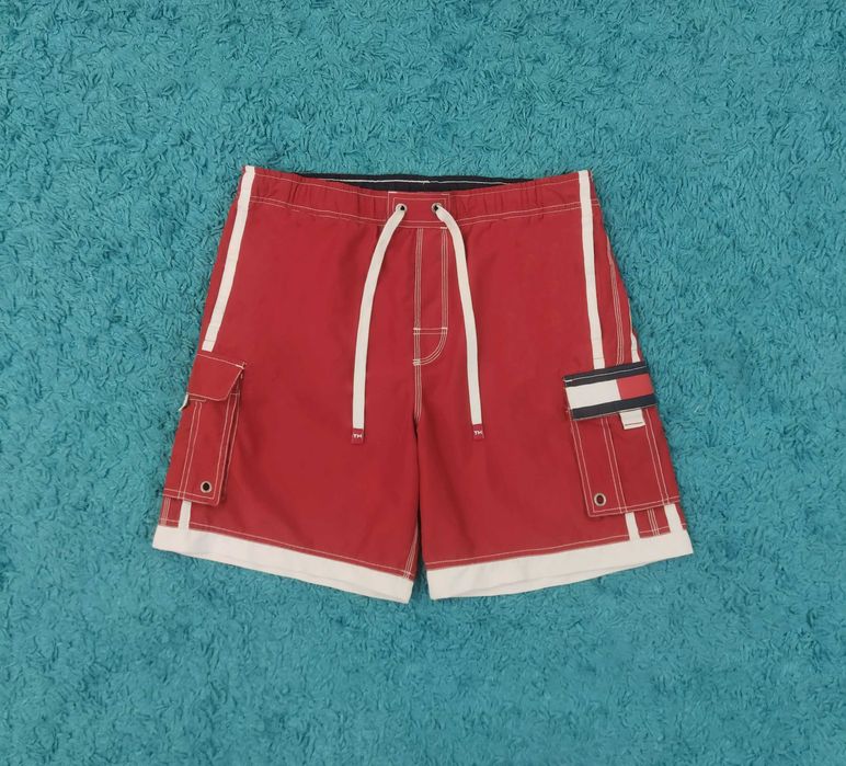 Pantaloni Tommy Hilfiger - Beach Red