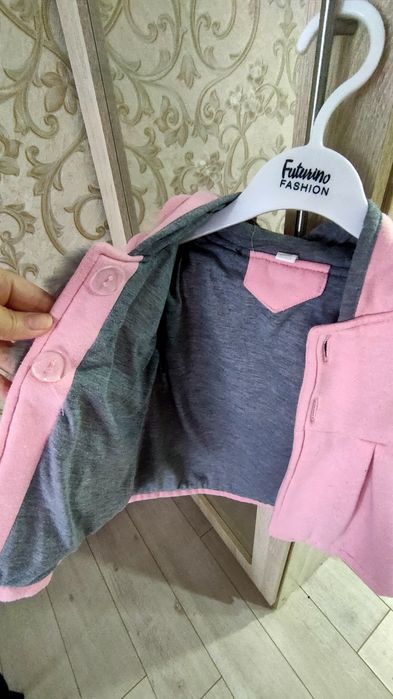 Детское пальто на 1-1.5 года