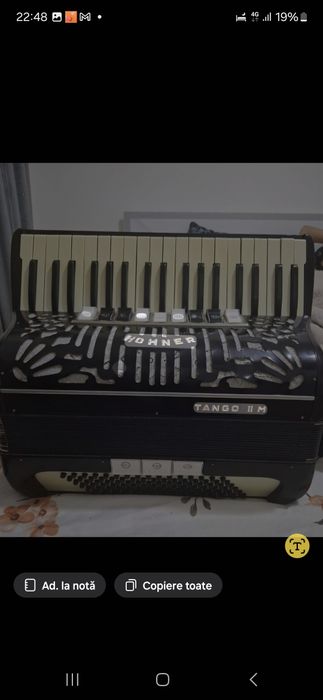 Acordeon hohner an stare foarte bună