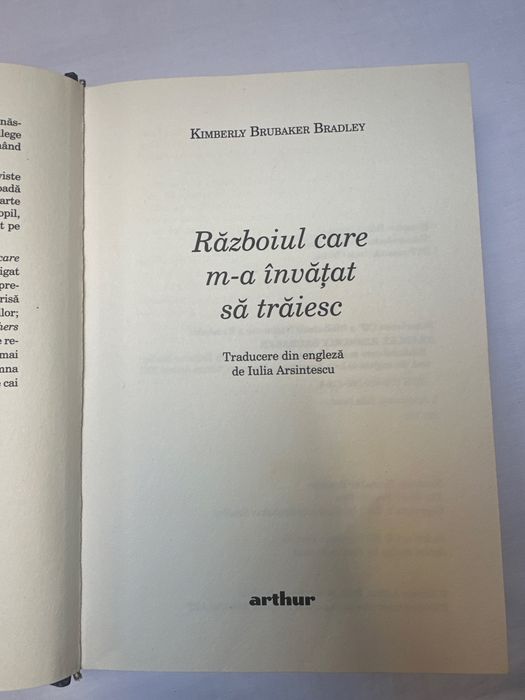 Razboiul care ma invatat sa traiesc NOU