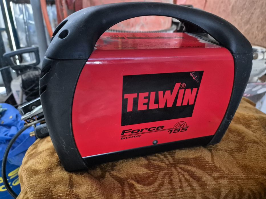 Invertor de sudura telwin force 195 aproape nou, folosit de doua ori.