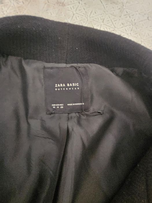 Palton negru Zara