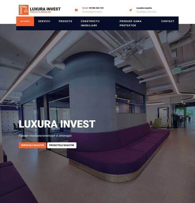 Website profesional, magazin online, platforma web