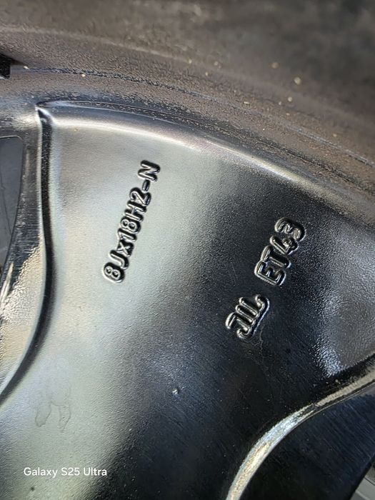 Лети джанти Mercedes + зимни гуми 245/45/18 Pirelli