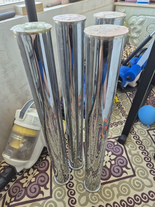 Ножки для стола хром