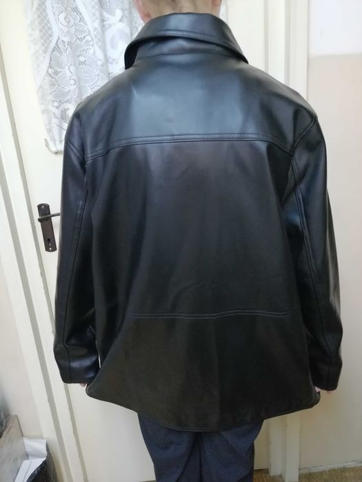 REDUS 750 Haina piele ecologica Emporio Armani, marimea L,pt barbati