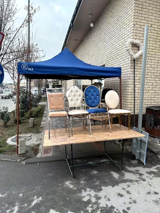 Навинка Прокат стол стул посуда дег