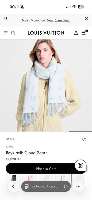 Продам шарф Louis Vuitton оригинал