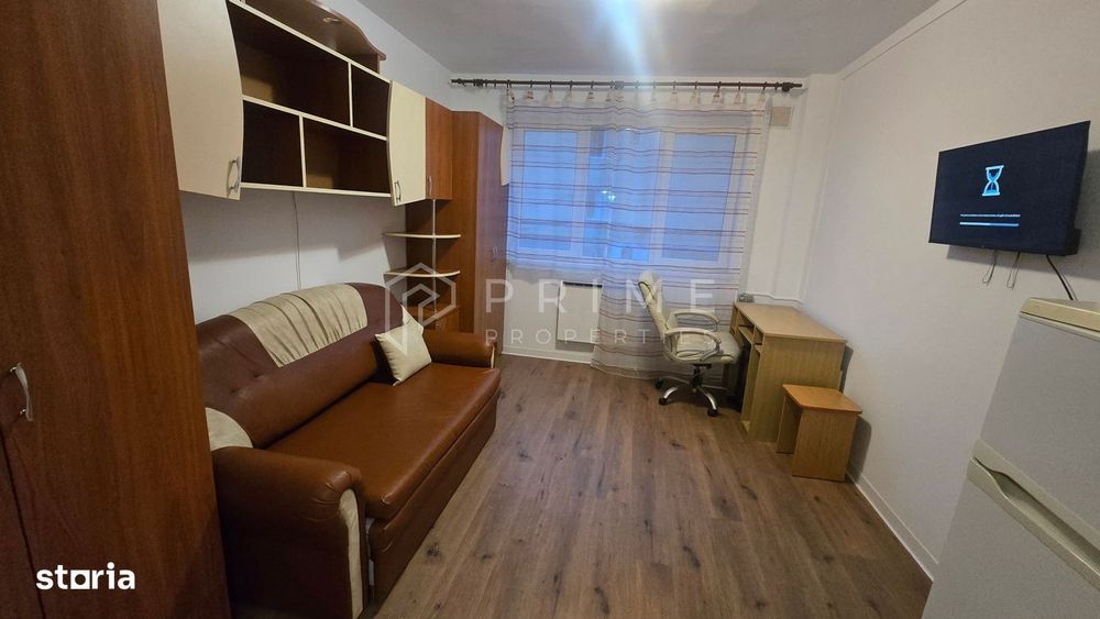 Garsonieră,  etaj 1, mobilată și utilată- 7 Noiembrie