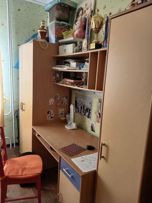 Стол шкаф в детскую