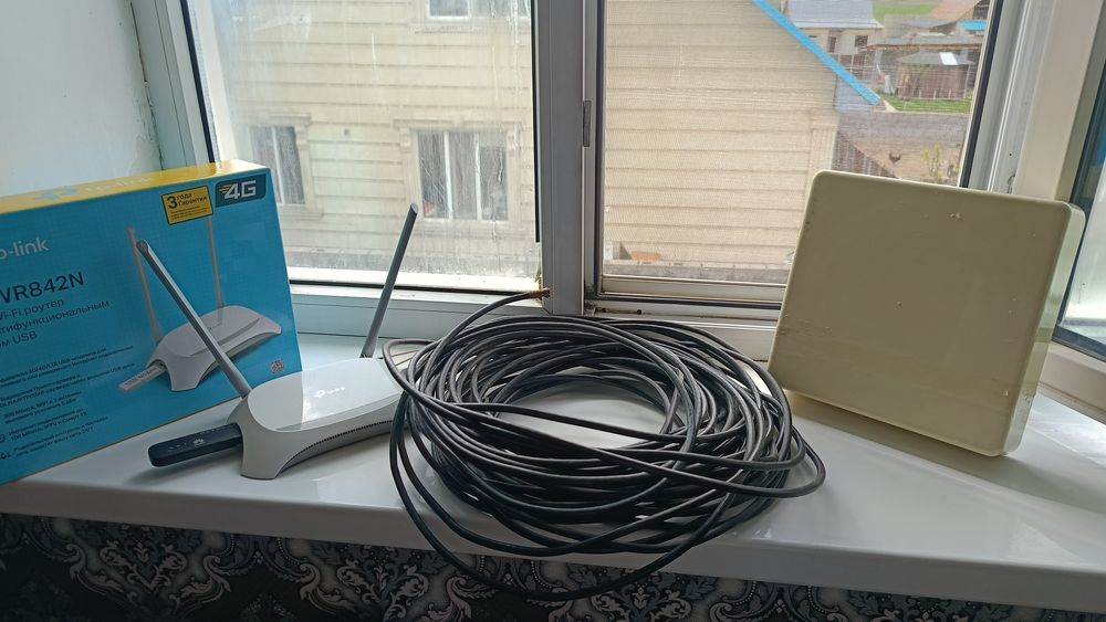 Усилитель 4G интернет связи в комплекте