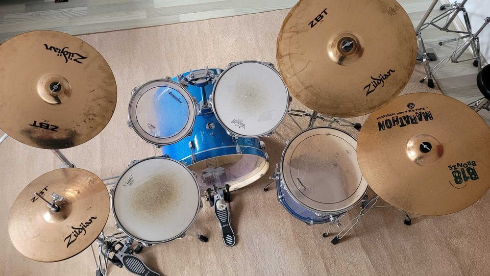 Tobe acustice, Ludwig Element Evolution, Limited Series, Blue Sparkle