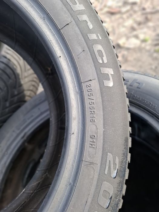 Vand set 4 anvelope 205 55 16 BFO bune m+s fara defecte