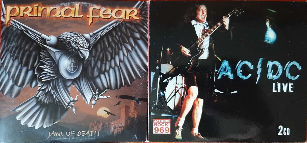 vand CD rock heavy metal (Saxon, Black Label Society, Primal Fear)