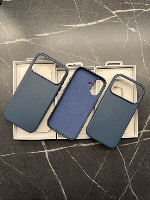 Husă iPhone 17/17Air/17Pro/17 ProMax din piele – MagSafe