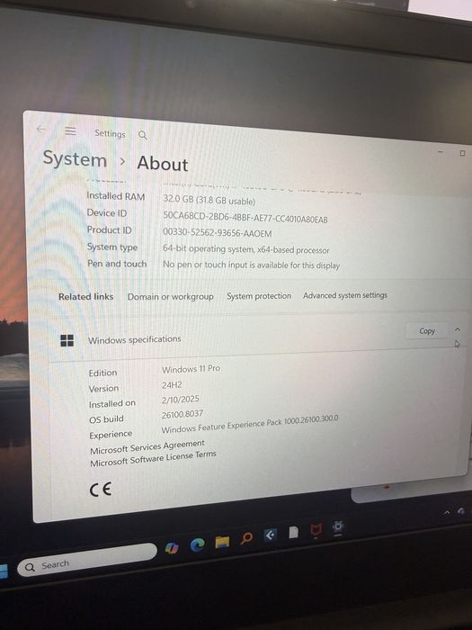 Lenovo ThinkPad E14 – i7 Gen 10 / 32GB RAM / 1.8TB SSD – stare  bună