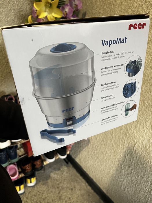 Парен стерилизатор за бебешки шишета Reer VapoMat