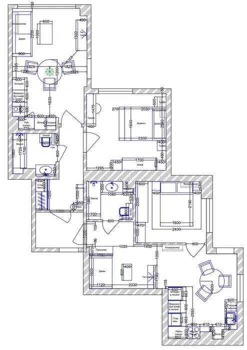 4-комнатная в KISLOROD, 95 м², центр `