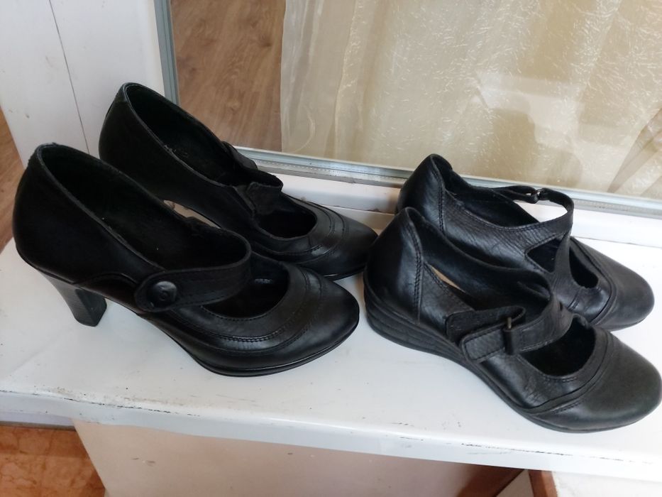 Обувки от естествена кожа 36 номер