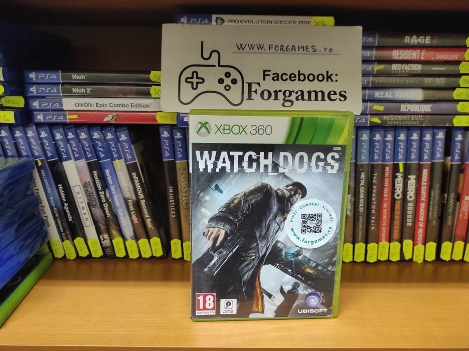 joc Xbox 360 Watch Dogs Xbox 360 Forgames.ro